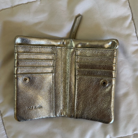 Nat & Nin Winnie Aqua Silver Small Wallet - Picture 2 of 6